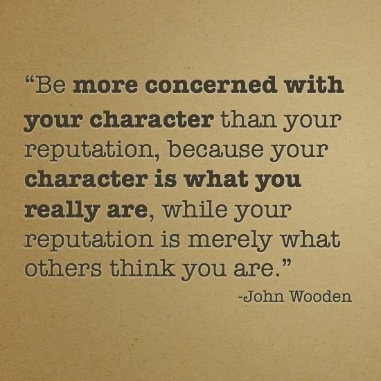John Wooden Quote on Character