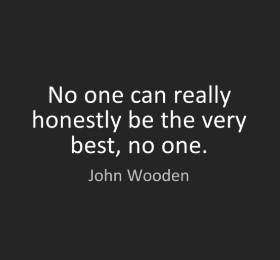 john wooden quote saying