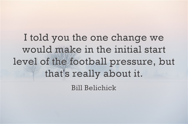 bill belichick quote