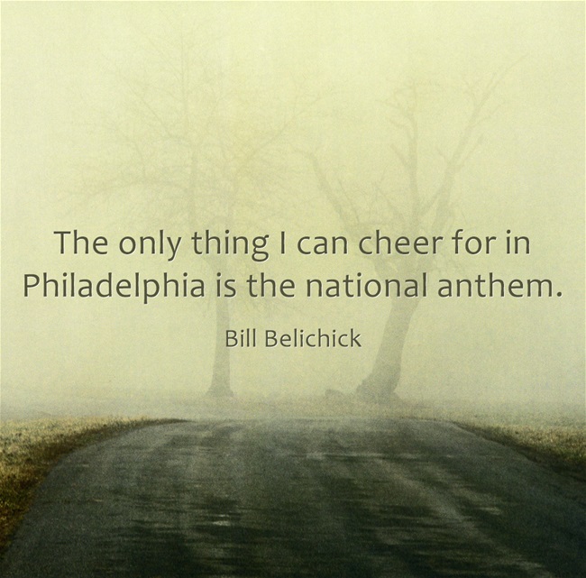 bill belichick saying